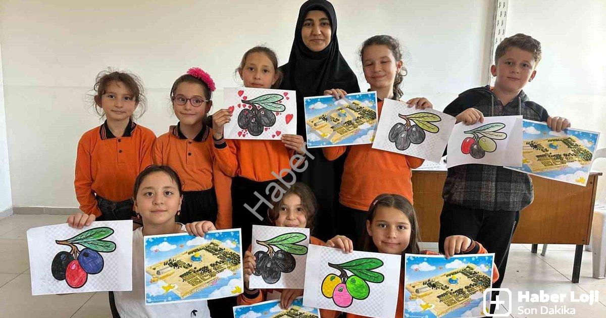 "Hisarcık'ta Anlamlı Buluşma: Anne-Çocuk Atölyesinde Mescid-i Aksa Ruhu İşlendi" başlıklı haber için