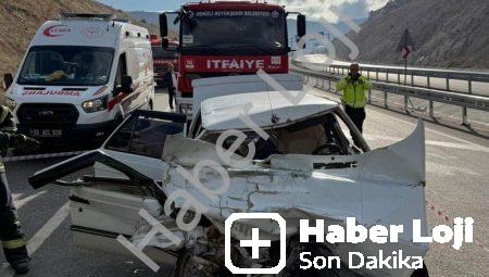 Denizli’de Feci Kaza: Honaz Tüneli Çıkışında 1 Ölü, 1 Yaralı